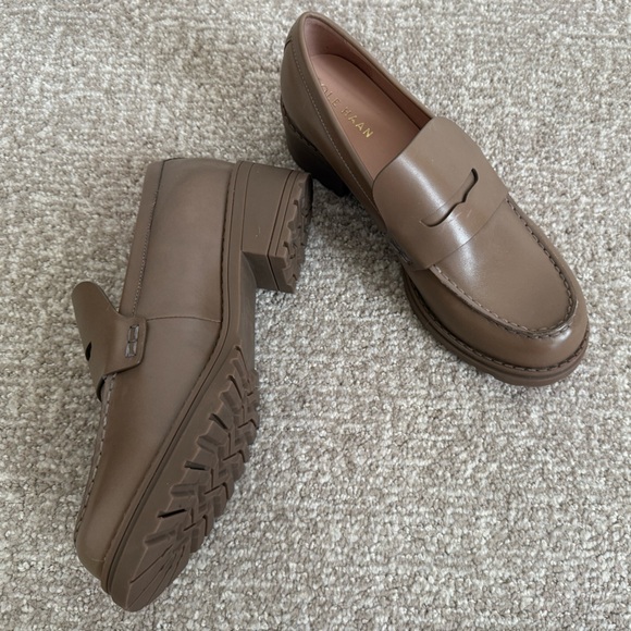 Cole Haan Camea Lug Loafer Leather Shoe Quality Comfort New without Box - Picture 7 of 10